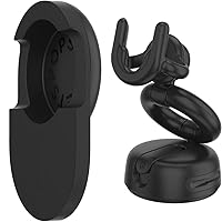 PopSockets: MagSafe Mount, Magnetic Phone Mount, Magnetic Phone Holder, Phone Stand - Black & Phone Mount for Car Dash & Desk - Black | PopSockets | PopMount 2 Car & Desk