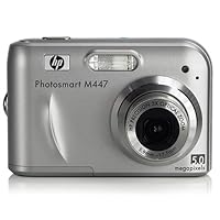 HP Photosmart M447 5MP Digital Camera with 3x Optical Zoom