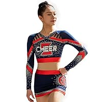 LIUHUO Cheerleading Uniforms Tight Stage Girls Professional Handmade Suits Competition