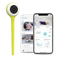Lollipop Baby Monitor (Pistachio) - Full-Featured Smart Wi-Fi Camera of True Crying Detection with Extra in-App Plan of Breathing Monitoring/Sleep Tracking-Accessories Free/7 Days Trial Period