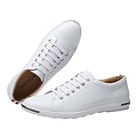 Fashionable lace up Leather Shoes Casual Shoes Student Board Shoes