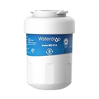 Waterdrop MWF Refrigerator Water Filter, Replacement for GE® Smart Water MWF, MWFINT, MWFP, MWFA, GWF, HDX FMG-1, Kenmore 9991, GSE25GSHECSS, WFC1201, RWF1060, 197D6321P006