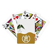 Simpol Green Nature Photo Royal Flush Poker Playing Card Game