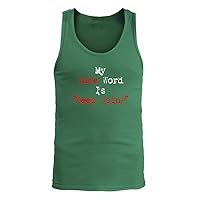 My Safe Word is Keep Going for Me #286 - Adult Men's Tank Top
