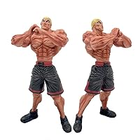 LCDGTJ Anime Figure Hanma Baki, 14-15cm PVC Statue Collectible Ornament  Character for Home Desk Car Decoration, Ideal Gift for Boys Girls Anime  Fans