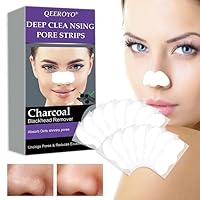 Blackhead Pore Strips, Nose Strips for Blackheads, Nose Strips, Charcoal Nose Strips, Deep Cleansing Nose Area and Face Oil and Blackheads, for Women ＆ Men, 15PCS