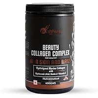 ZANTO Beauty Collagen Complex - Hydrolyzed Marine Collagen with Hyaluronic Acid, Biotin, Vitamin C and E - for Healthy Skin and Nails - with MCT Oil Powder for Better Absorption -