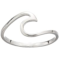 Silver Wave Ring 6, 1 EA