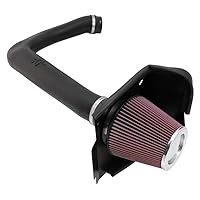 Cold Air Intake Kit: Increase Acceleration & Engine Growl, Guaranteed to Increase Horsepower up to 8HP: Compatible with 3.6L, V6, 2011-2015 Dodge/Chrysler (Charger, Challenger, 300, 300C), 57-1564