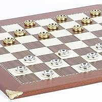 Astor Place Checkers Board from Spain & Bella Valentina Checkers from Italy