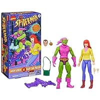 Hasbro Marvel Legends Spider-Man Mary Jane Watson and Green Goblin 2-Pack