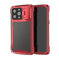 ZIFENGXUAN- Case for iPhone 15Pro Max/15 Pro/15 Plus/15, Rugged Slim Case Military Grade Shockproof (15pro max,Red)