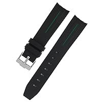 20mm Rubber Watchbands With Pin Buckle For 20mm Watch Strap Waterproof Silicone Bracelet Watch Accessories Parts with Tools
