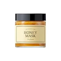 I'm from] Honey Mask 4.23oz | wash off type, real honey 38.7%, Mature skin, Deep moisturization, Nourishment,and Clear Complexion.