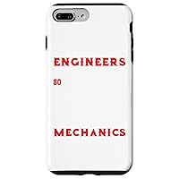 iPhone 7 Plus/8 Plus Engineers Needed Heroes So God Created Mechanics T-Shirt Case