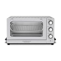 Cuisinart TOB-60N2 Convection Toaster Oven Broiler, 1800-Watt Motor with Wide Temperature Range, Stainless Steel