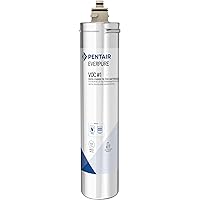 Pentair Everpure VOC #1 Quick-Change Filter Cartridge, EV927379, Replacement Cartridge (C) for use in Everpure ROM III Reverse Osmosis System, Gray