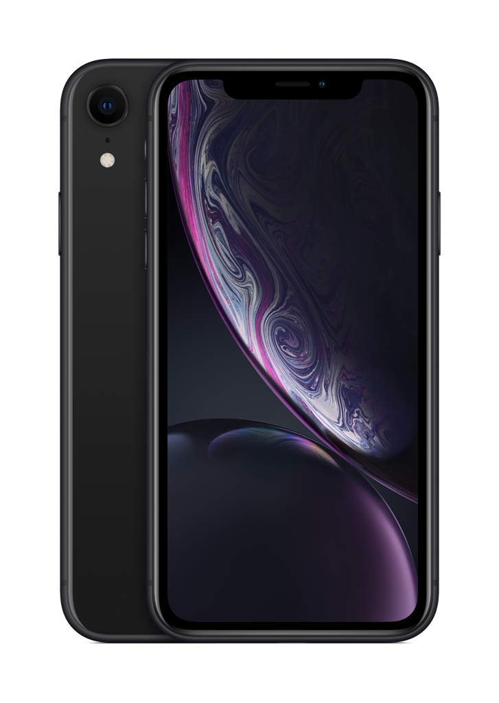 Apple iPhone XR (64GB, Black) [Locked] + Carrier Subscription