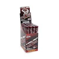 Cyclones Blakk Widow Pre Rolled Cones / Display Box of 24 Tubes / 48 Total Cones + Wood Tips