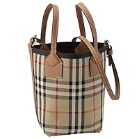 Burberry 8070461 Shoulder Bag, Mini London, Tote Bag, Mini Tote, 2-Way Handbag, ARCHIVE BEIGE