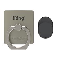 AAUXX iRing Premium Set : Safe Grip and Kickstand for Smartphones and Tablets with Simplest Smartphone Mount - Champagne Gold