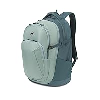 SwissGear 8173 Laptop Backpack, Dark/Light Teal, 19 Inches