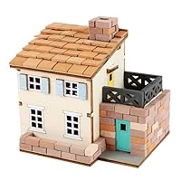 Youngmodeler Hobby Wooden Model Kits Mini Brick Wooden House I - A DIY Assembly Kit for Creative Minds
