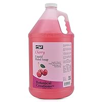 PRONAIL - Liquid Hand Soap Refill, Cherry, 1 Gallon - Deeply Cleanse and Hydrates, Leaving your hands Fresh and Soft - Bulk, Refill Gallon