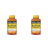 Daily Bladder Comfort - Promotes Healthy Bladder Strength and Function, Supports Urinary Control and Urgency, 60 Capsules (Pack of 2)
