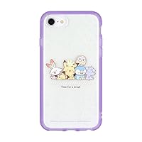 POKE-802B Pokemon Pocket Piece IIIIfit Clear Case, Compatible with iPhone SE (3rd Generation/2nd Generation), 8/7/6s/6 (4.7 inch), Suyuya, Case