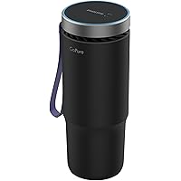 Philips GoPure GP5611 Small Portable HEPA Air Purifier with LED UVC Purification, for Car, Truck, RV/Camper, Reducing Allergens, Bad Smells, Smoke, Pet Odors, Bacteria, Viruses