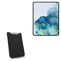 BoxWave Case Compatible with Samsung Galaxy Z Fold 2 - SlipSuit, Soft Slim Neoprene Pouch Protective Case Cover - Jet Black