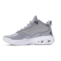 Nike DN3687-005 Jordan Max Aura 4 Basketball Shoes Sneakers Mid Cut Cool Grey White