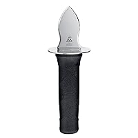 triangle Oyster Knife - Stainless Steel - Cleanly Shucks Oysters - Dishwasher Safe - Made in Germany