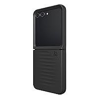 ZAGG Bridgetown Samsung Galaxy Z Flip5 Case - 10ft Drop Protection, Graphene Reinforced, Hinge Design, Slim, Lightweight, Wireless Charging Compatible, Black