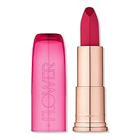 FLOWER BEAUTY Perfect Pout Moisturizing Lipstick - Soothes Lips + Hydrates - Creamy Lip Tint + Natural Looking Shine + Buildable Color - Cruelty-Free + Vegan (Orchid)