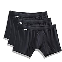 TBô Men’s Comfortable Underwear with Bulge Enhancing Pouch - Viscose Derived from Bamboo Boxer Brief - 3-Pack
