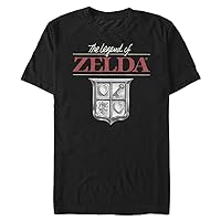 Nintendo Zelda Men's Tall Tops Short Sleeve Tee Shirt Black