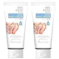 Hot Spring Water Silk Skin Foot Cream, Long-Lasting Moisture, Protect your Feet! Good Ingredients, 100g / 3.5 fl oz*2pcs