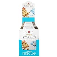 Ginger Rescue Chewable Tablets by The Ginger People – Drug Free Digestive Health, Chewable Tablets, Strong Ginger Flavor, 0.55 Oz, 240 Tablets, (Pack of 10)