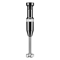 KitchenAid Variable Speed Corded Hand Blender KHBV53, Onyx Black