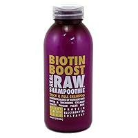 Real Raw Shampoo Biotin Boost Thick & Full 12 Ounce (354ml) (Pack of 2)