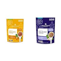 Navitas Organics Goldenberries (8 oz) and Mulberries (8 oz) — Organic, Non-GMO, Sun-Dried, Gluten-Free