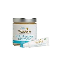 Waxelene Multi-Purpose Ointment, Organic, Travel Jar & Lip Tube