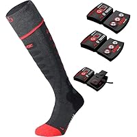 5.1 Toe Cap Unisex Heated Socks with rcB 1200 Batteries