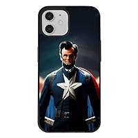 Hero Design iPhone 12 Case - Funny Phone Case for iPhone 12 - Cool President Art iPhone 12 Case Multicolor
