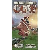 Unexploded Cow, A Game of Mad Cows and Unexploded Bombs, Hilarious, Fast Paced, Family Fun Card Game, For Ages 12 and up