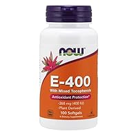 Foods Vitamin E-400 Mixed Tocopherols - 100 Softgels