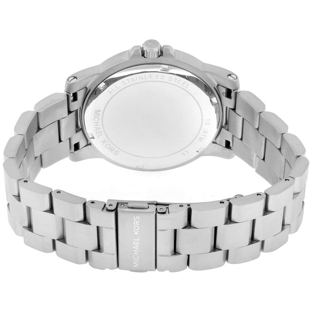 Michael Kors Men's MK8500 Paxton Analog Japanese quartz Silver Watch