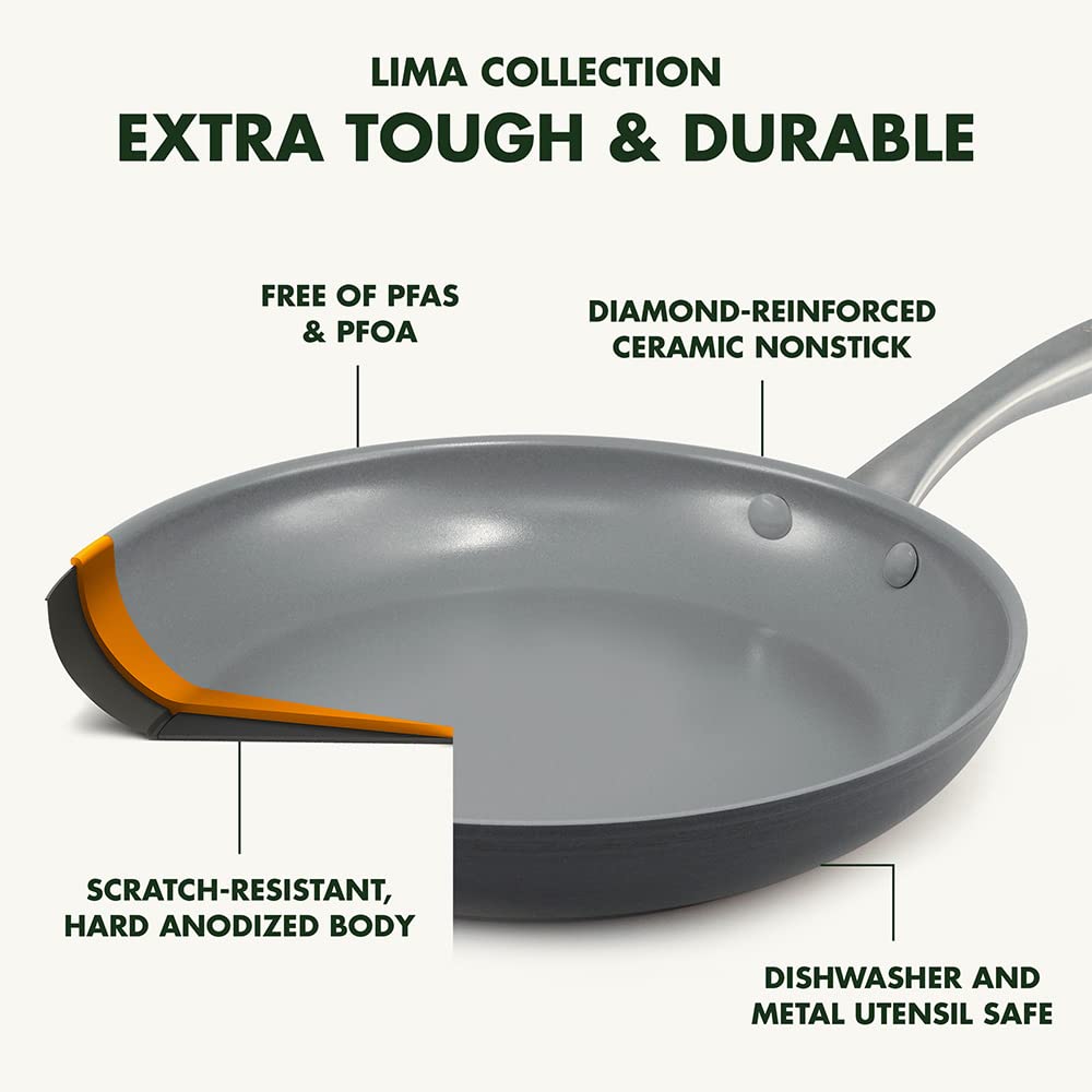 GreenPan Lima Hard Anodized Healthy Ceramic Nonstick 11